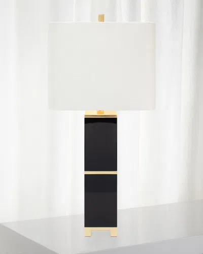 Couture Lamps Jacques Table Lamp, 34.5" In Black
