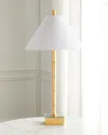 Couture Lamps Mirror Bamboo Table Lamp In Gold
