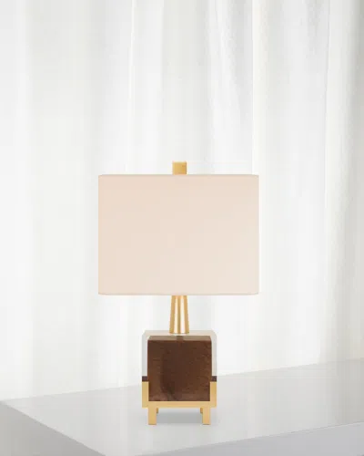Couture Lamps Petit Fors 18" Accent Lamp In Brown