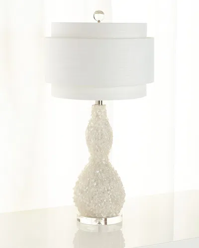 Couture Lamps San Vincente Table Lamp In White
