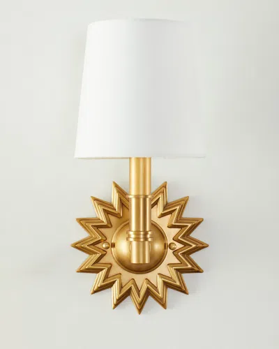 Couture Lamps Star Wall Sconce In White