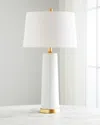 Couture Lamps Tansey Table Lamp In Wht Gold