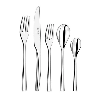 Couzon 5 Piece Flatware Set, Service For 1
