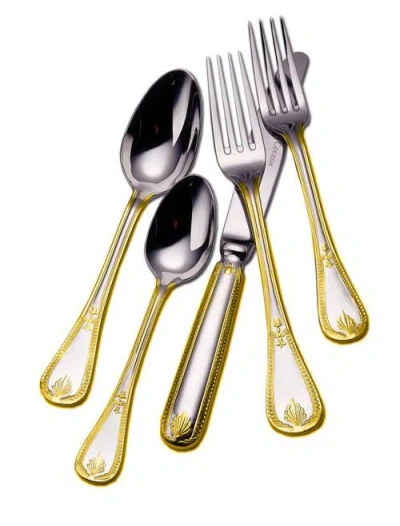 Couzon Consul Gold Accent 5 Piece Place Setting