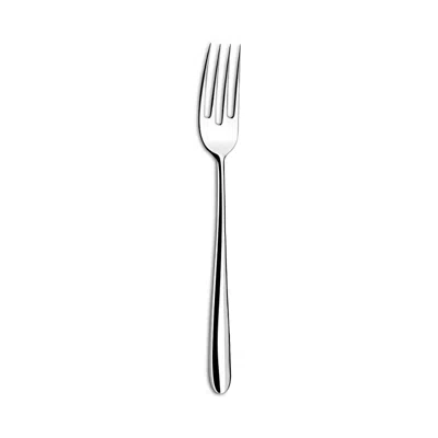 Couzon Fusain Cake Fork In Silver
