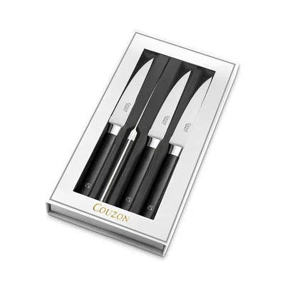 Couzon Kasaro Steak Knife, Set Of 4 In Black