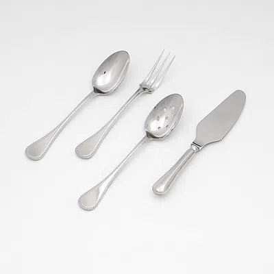 Couzon Le Perle 4-piece Hostess Set In Stainless Steel