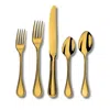 Couzon Le Perle Pvd Gold 5 Piece Place Setting In Gold