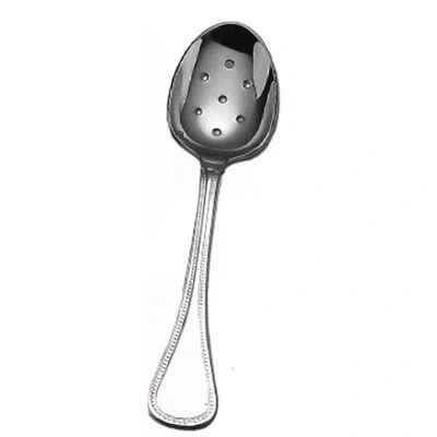 Couzon Le Perle Pierced Dinner Spoon In Silver