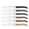 Couzon Lou Laguiole Louis Steak Knives, Set Of 6 In Multi