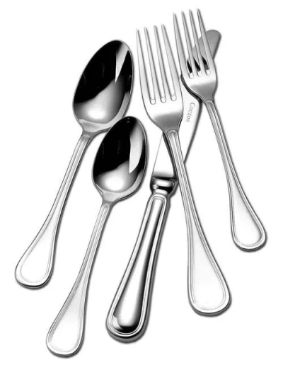 Couzon Lyrique Silver Plate 5 Piece Place Setting