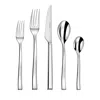 Couzon Side Stainless Steel 5-piece Flatware Place Setting In Metallic