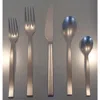 Couzon Side Velvet 5-piece Flatware Place Setting In Stainless Steel