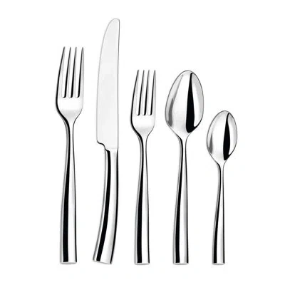 Couzon Silhouette 5 Piece 18/10 Stainless Steel Flatware Set, Service For 1