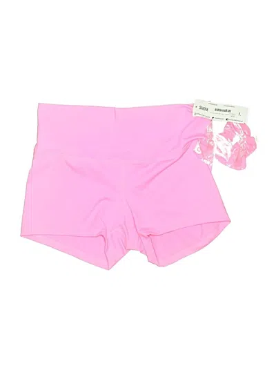 Covalent Activewear Shorts In Pink