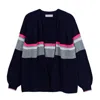 Cove Women's Blue Callie Navy Cashmere Wool Cardigan In Blue