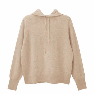 Cove Women's Brown Cashmere Fawn Hoodie