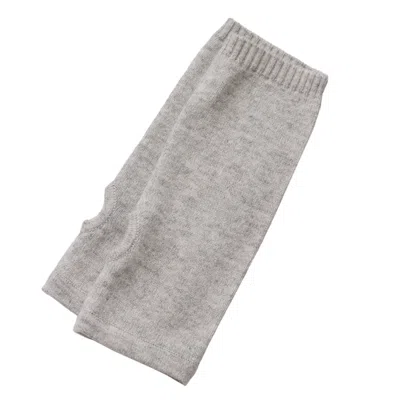 Cove Women's Cashmere Wrist Warmers Grey
