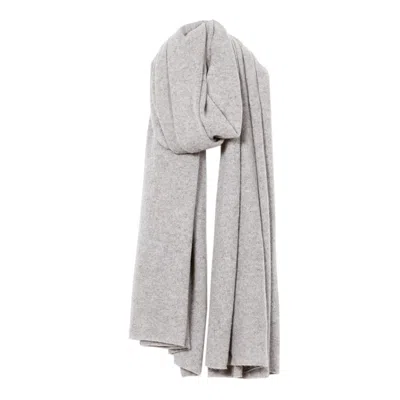 Cove Women's Lola Grey Cashmere Travel Wrap In Gray