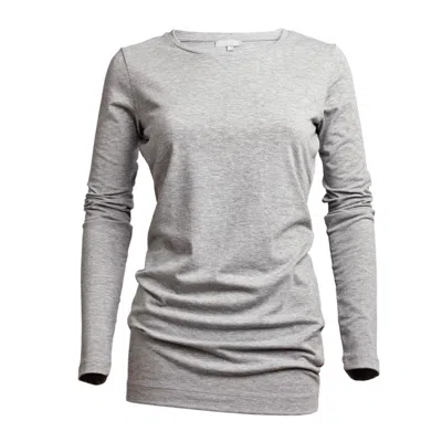 Cove Women's Long Length Grey Tee