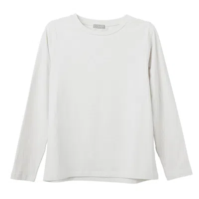 Cove Women's Relaxed Fit White Tee
