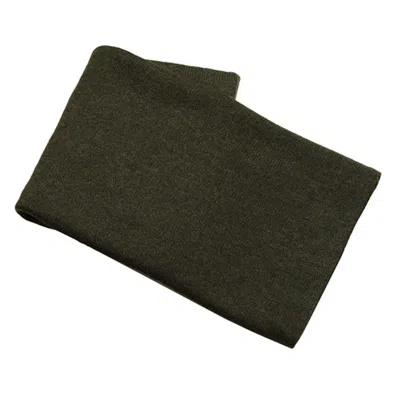 Cove Women's Lucy Olive Green Multi Way Cashmere Wrap