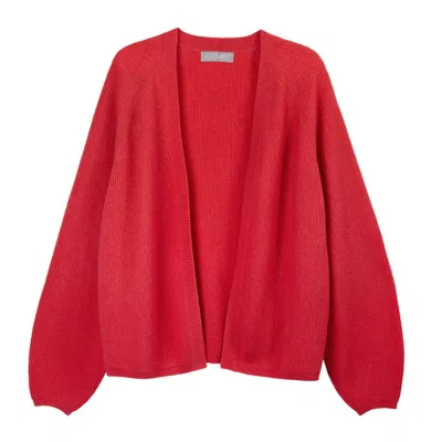 Cove Women's Red Coral Cardigan