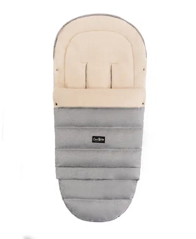 Cover Baby Arctic Organic Wool Adjustable Footmuff In Gray