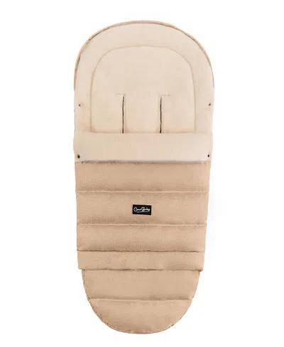 Cover Baby Arctic Organic Wool Adjustable Footmuff In Sand