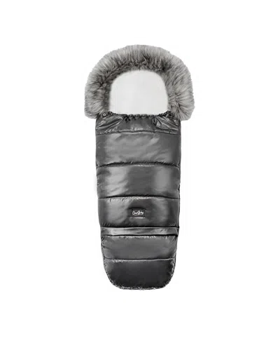 Cover Baby Organic Premium Wool Adjustable Footmuff In Black