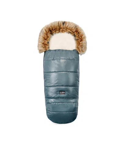 Cover Baby Organic Premium Wool Adjustable Footmuff In Gray