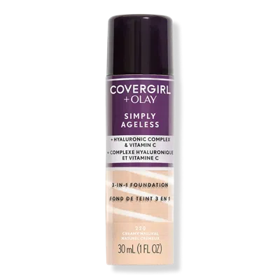 Covergirl Olay Simply Ageless 3-in-1 Liquid Foundation - Creamy Natural