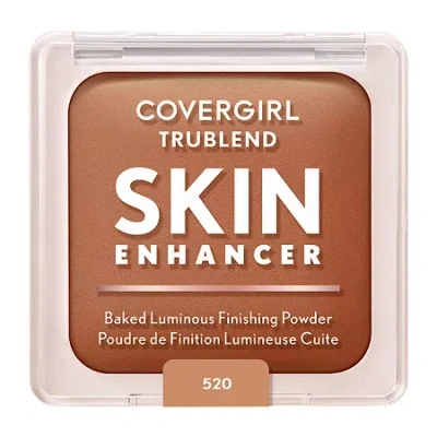 Covergirl Trublend Skin Enhancer Baked Luminous Finishing Powder In Brown