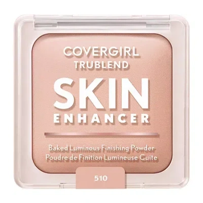 Covergirl Trublend Skin Enhancer Baked Luminous Finishing Powder In Transparent