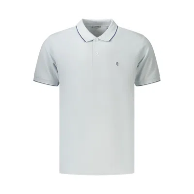 Coveri Moving Azzurro Cotton Men's Polo In Green
