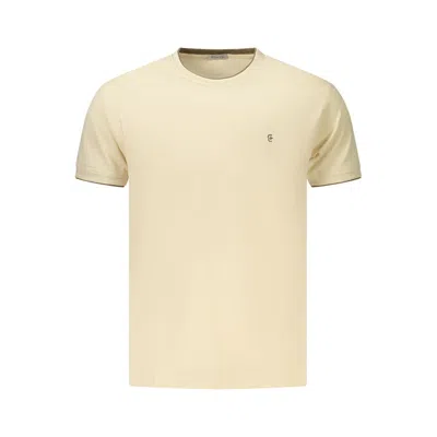 Coveri Moving Beige Cotton T-shirt In Neutral