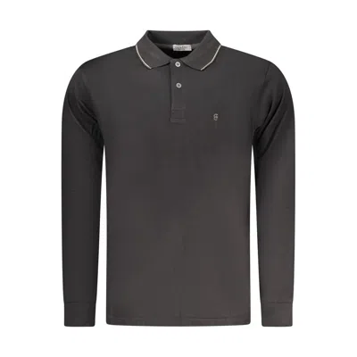 Coveri Moving Black Cotton Men's Polo