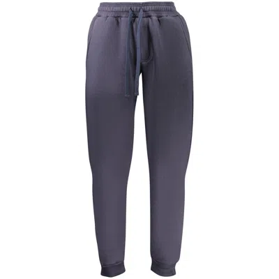 Coveri Moving Blue Cotton Men's Sweatpants