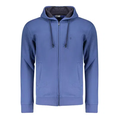 Coveri Moving Blue Cotton Men's Sweatshirt