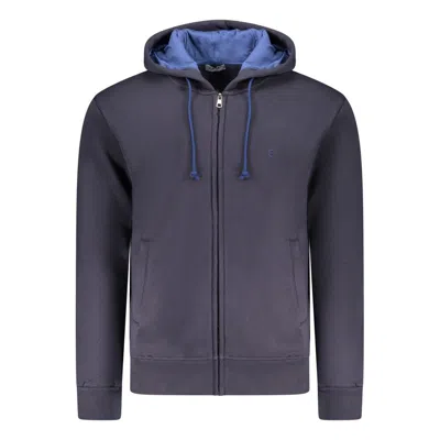 Coveri Moving Blue Cotton Men's Sweatshirt