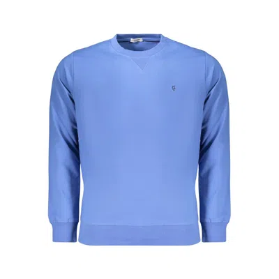 Coveri Moving Blue Cotton Men's Sweatshirt