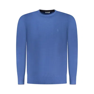 Coveri Moving Blue Viscose Men's Sweater