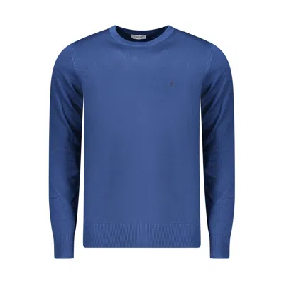 Coveri Moving Blue Viscose Men's Sweater