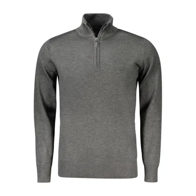 Coveri Moving Green Viscose Men Sweater In Gray
