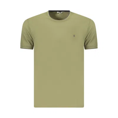 Coveri Moving Green Cotton Men's T-shirt