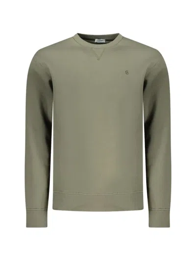 Coveri Moving Logo-embroidered Sweatshirt In Green