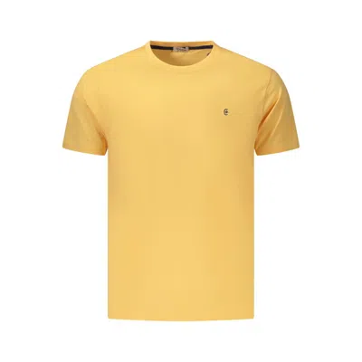 Coveri Moving Orange Cotton T-shirt In Yellow