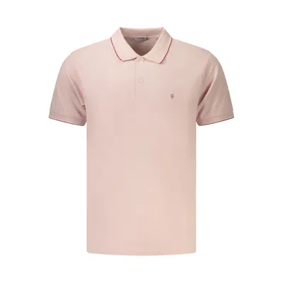 Coveri Moving Pink Cotton Polo Shirt