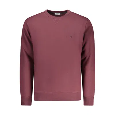 Coveri Moving Rosso Cotton Men Sweatshirt In Burgundy