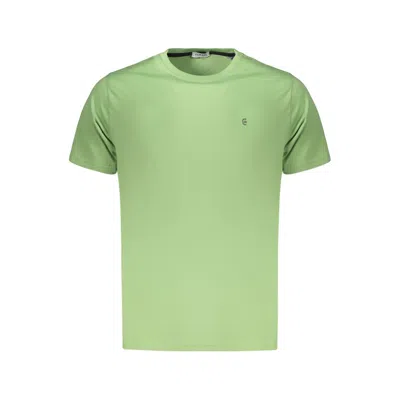 Coveri Moving Verde Cotton Men's T-shirt In Green